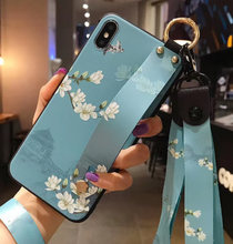 Load image into Gallery viewer, Luxury iPhone Case Set - Iphone 11 12 pro max SE 2020 7 8 plus 6 6s plus X Xs max XR Soft Strap Phone Holder Case