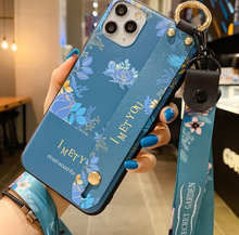 Load image into Gallery viewer, Luxury iPhone Case Set - Iphone 11 12 pro max SE 2020 7 8 plus 6 6s plus X Xs max XR Soft Strap Phone Holder Case