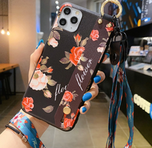 Load image into Gallery viewer, Luxury iPhone Case Set - Iphone 11 12 pro max SE 2020 7 8 plus 6 6s plus X Xs max XR Soft Strap Phone Holder Case