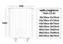 Load image into Gallery viewer, Stone Brick Shower/Bath Curtain Old-Fashioned Brick Wall Feet Pattern Cobblestone Decoration Bathtub Decoration Multiple Size