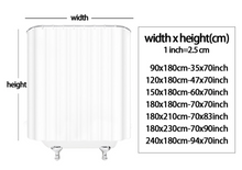 Load image into Gallery viewer, Shower/Bath Curtain range - Butterfly with Flowers Series - Beautiful Waterproof