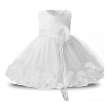 Load image into Gallery viewer, "Arna" Royal Gown Collection - Flower Tulle Toddler Kids Christening Costume Newborn Baby Girl Birthday Dress