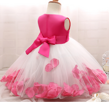Load image into Gallery viewer, "Arna" Royal Gown Collection - Flower Tulle Toddler Kids Christening Costume Newborn Baby Girl Birthday Dress