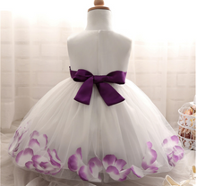 Load image into Gallery viewer, "Arna" Royal Gown Collection - Flower Tulle Toddler Kids Christening Costume Newborn Baby Girl Birthday Dress