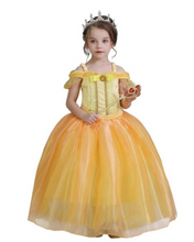 Load image into Gallery viewer, "Arna" Royal Gown Costumes - Halloween Costume For Kids Princess Dress Girl Carnival Party Birthday Dress Cosplay