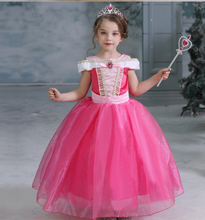 Load image into Gallery viewer, "Arna" Royal Gown Costumes - Halloween Costume For Kids Princess Dress Girl Carnival Party Birthday Dress Cosplay