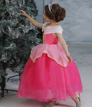 Load image into Gallery viewer, "Arna" Royal Gown Costumes - Halloween Costume For Kids Princess Dress Girl Carnival Party Birthday Dress Cosplay