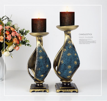 Load image into Gallery viewer, Luxury "Arna Collection" Creativity Starlight Candlestick European Vintage Candlelight Tableware Candle Holders