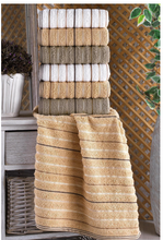 Load image into Gallery viewer, Luxury - Turkish Bath Towel Set | 100% Organic Cotton