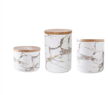 Load image into Gallery viewer, "Arna Lisa" Royal Collection - Luxury Marble Jars x3