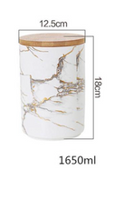 Load image into Gallery viewer, "Arna Lisa" Royal Collection - Luxury Marble Jars x3