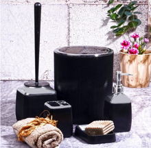 Load image into Gallery viewer, "Arna Lisa" Collection 5 Piece Bathroom Set - Many Styles and Colours Acrylic