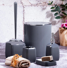 Load image into Gallery viewer, "Arna Lisa" Collection 5 Piece Bathroom Set - Many Styles and Colours Acrylic