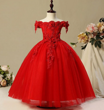 Load image into Gallery viewer, "Arna" Royal Gown Collection - Girl/Formal/Wedding/Pageant - Made to Measure - Large arrange of Colours