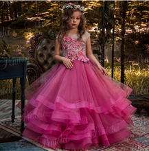 Load image into Gallery viewer, "Arna" Royal Gown Collection - Girl/Formal/Wedding/Pageant - Made to Measure - Large arrange of Colours