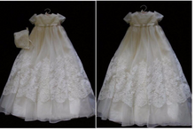 Load image into Gallery viewer, "Arna" Royal Gown Collection - Girl Christening/Baptism - Made to Measure - Large range of Colours