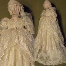 Load image into Gallery viewer, "Arna" Royal Gown Collection - Girl Christening/Baptism - Made to Measure - Large range of Colours