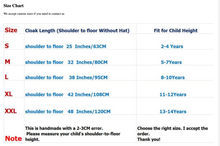 Load image into Gallery viewer, "Arna" Royal Gown Collection - Girls Cloak