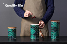 Load image into Gallery viewer, "Arna Lisa" Royal Collection - Luxury 3 Piece Storage - Green/Blue/Gold