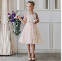 Load image into Gallery viewer, "Arna" Royal Gown Collection - Flower Girl/Formal - Made to Measure - Large range of Colours