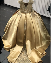 Load image into Gallery viewer, "Arna" Royal Gown Collection - Flower Girl/Formal/Party/Wedding - Made to Measure - Large range of Colours