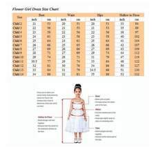 Load image into Gallery viewer, "Arna" Royal Gown Collection - Flower Girl/Formal/Party/Wedding - Made to Measure - Large range of Colours