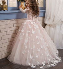 Load image into Gallery viewer, "Arna" Royal Gown Collection - Butterfly Girl/Formal/Wedding/Party - Made to Measure - Large range of Colours