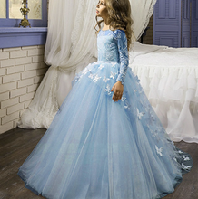 Load image into Gallery viewer, "Arna" Royal Gown Collection - Butterfly Girl/Formal/Wedding/Party - Made to Measure - Large range of Colours