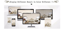 Load image into Gallery viewer, "Arna" Collections - DIY - Custom Photo Wallpaper Mural Golden Sculpture Wall Background Wall 3D