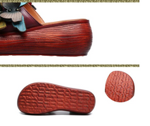 Load image into Gallery viewer, "Arna" Collection Shoes - Handcrafted Original Leathers - Women Slippers