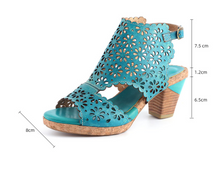 Load image into Gallery viewer, "Arna" Collection Shoes - Handcrafted Original Heels - 2 Styles/Colours