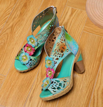 Load image into Gallery viewer, "Arna" Collection Shoes - Handcrafted Original Heels - 2 Styles/Colours