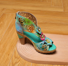 Load image into Gallery viewer, "Arna" Collection Shoes - Handcrafted Original Heels - 2 Styles/Colours