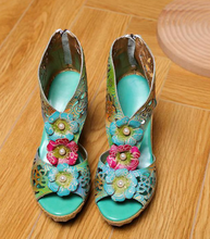 Load image into Gallery viewer, "Arna" Collection Shoes -Women's Handcrafted Leather Originals - 2 Styles/Colours