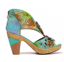 Load image into Gallery viewer, "Arna" Collection Shoes -Women's Handcrafted Leather Originals - 2 Styles/Colours