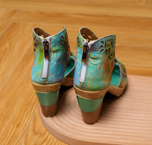 Load image into Gallery viewer, "Arna" Collection Shoes -Women's Handcrafted Leather Originals - 2 Styles/Colours