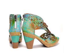 Load image into Gallery viewer, "Arna" Collection Shoes -Women's Handcrafted Leather Originals - 2 Styles/Colours