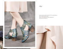 Load image into Gallery viewer, "Arna" Collection Shoes - Women's Handcrafted Original Leathers