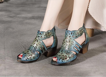 Load image into Gallery viewer, "Arna" Collection Shoes - Women's Handcrafted Original Leathers