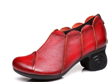 Load image into Gallery viewer, "Arna" Collection Shoes - Handcrafted Original Leathers - Retro Women Pumps