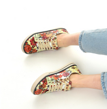 Load image into Gallery viewer, Digital Print Colourful Patterned Women's Sports Shoes