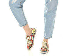 Load image into Gallery viewer, Digital Print Colourful Patterned Women's Sports Shoes