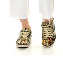 Load image into Gallery viewer, Digital Print Colourful Patterned Women's Sports Shoes