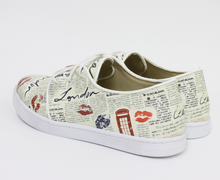 Load image into Gallery viewer, Digital Print Colourful Patterned Women's Sports Shoes