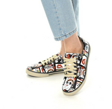 Load image into Gallery viewer, Digital Print Colourful Patterned Women's Sports Shoes - Many Colours & Styles