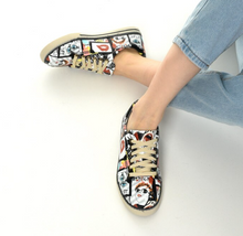 Load image into Gallery viewer, Digital Print Colourful Patterned Women's Sports Shoes - Many Colours & Styles