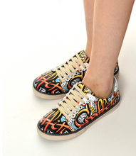 Load image into Gallery viewer, Digital Print Colourful Patterned Women's Sports Shoes - Many Colours & Styles