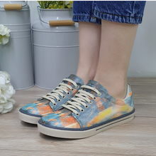 Load image into Gallery viewer, Digital Print Colourful Patterned Women's Sports Shoes Classic Shoes