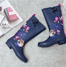 Load image into Gallery viewer, Designer Luxury Rain Boot/Gumboot - Non-Slip, Waterproof,