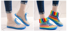 Load image into Gallery viewer, Modern - Short Martin Rain Boots Non-Slip Rain Shoes Rubber Transparent